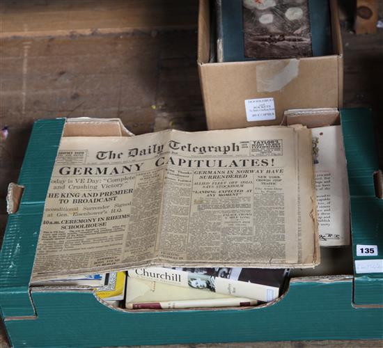 Qty WW1 and WW2 books